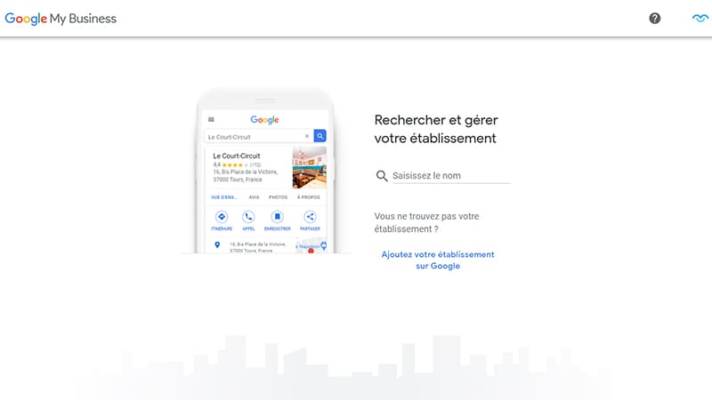 Créer fiche Google my Business